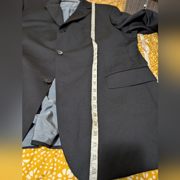 Hugo Boss 3 Button scorsese Suit Jacket BlazerSz 48 R - Picture 4 of 8